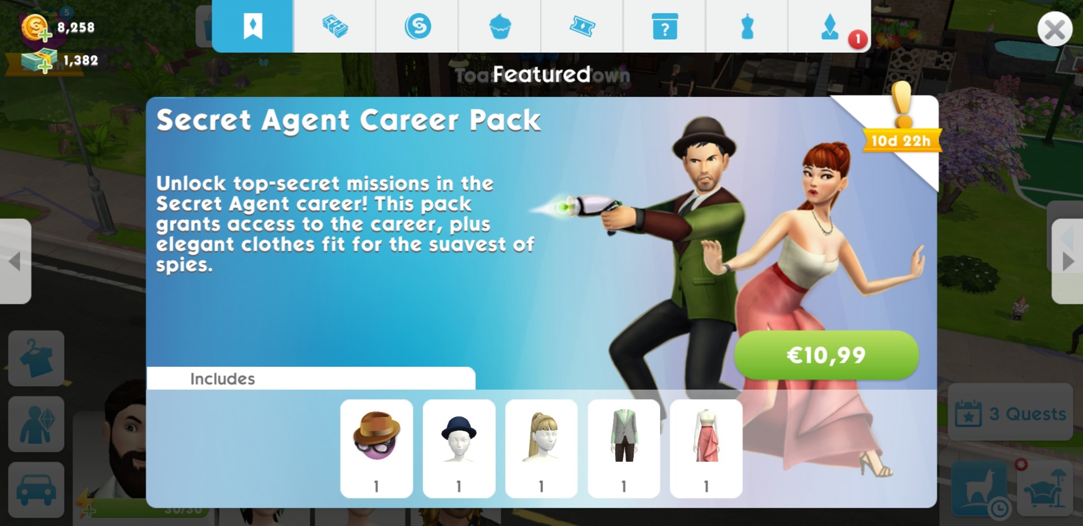 Secret Agent Career Pack