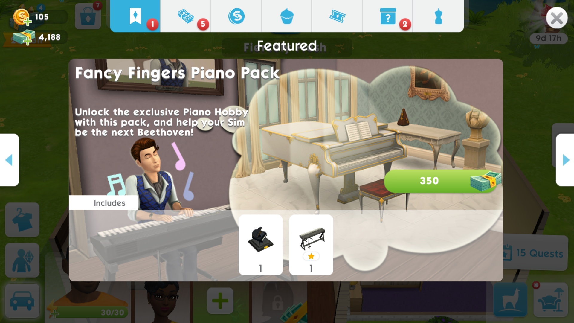 Fancy Fingers Piano Pack